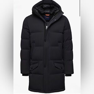 New Swims Ontario parka black down puffer jacket